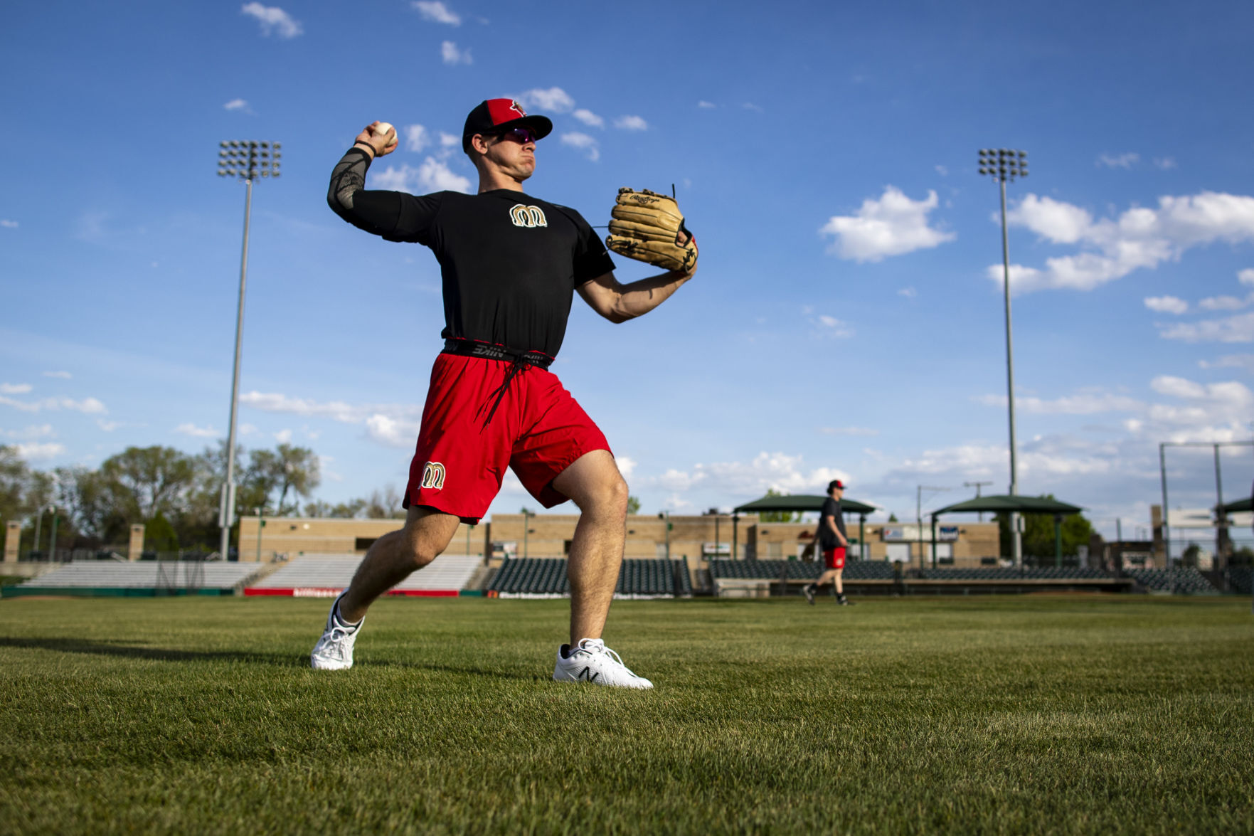 Billings Mustangs practice